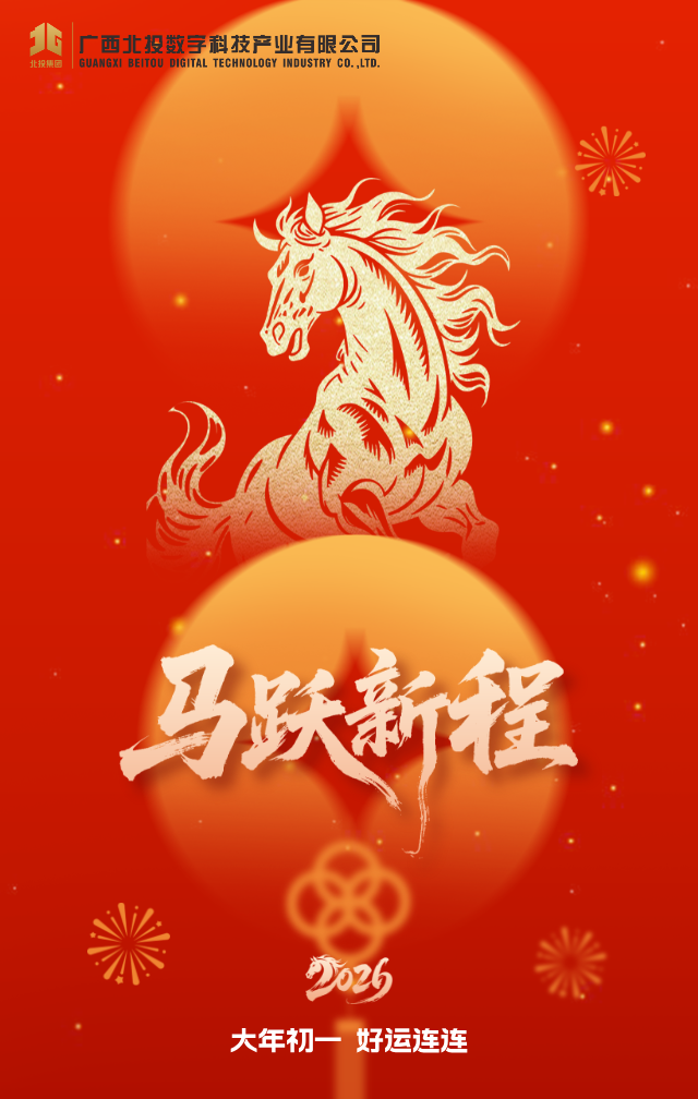 数产公司2026年马年大年初一海报